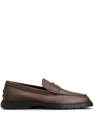 Mocassins en daim à logo embossé - Tod's - Modalova