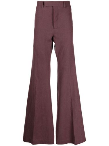 Pantalon en laine à coupe évasée - Rick Owens - Modalova