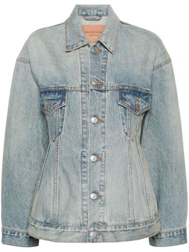 Veste Hourglass en jean - Balenciaga - Modalova