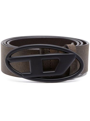 Ceinture B-1DR Oval D en cuir - Diesel - Modalova