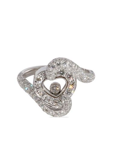 Bague en or blanc 18ct pavé de diamants - Chopard Pre-Owned - Modalova