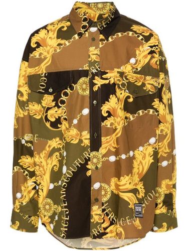 Chemise à imprimé Chain Couture - Versace Jeans Couture - Modalova