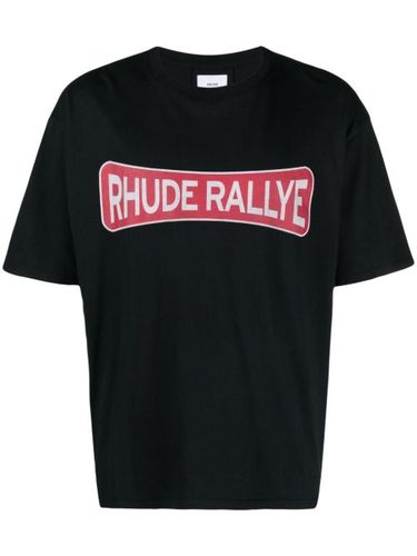 T-shirt Rallye à logo imprimé - RHUDE - Modalova