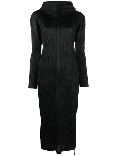 Robe plissée à col montant - Pleats Please Issey Miyake - Modalova