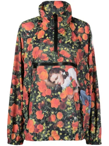 Veste zippée à fleurs - Louis Vuitton Pre-Owned - Modalova