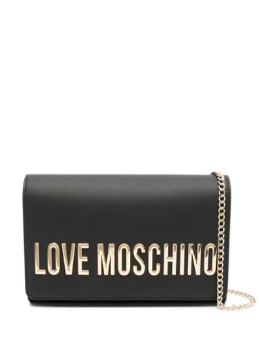 Sac à bandoulière à plaque logo - Love Moschino - Modalova