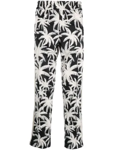 Pantalon de jogging à imprimé palmier - Palm Angels - Modalova