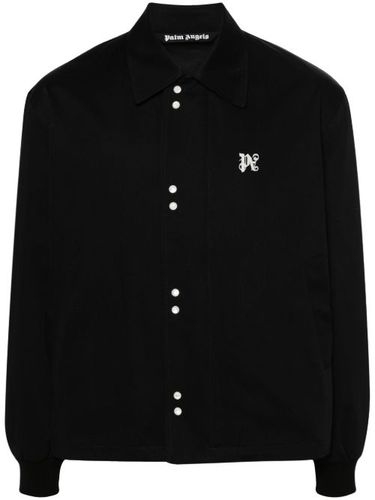 Veste bomber à motif monogrammé brodé - Palm Angels - Modalova