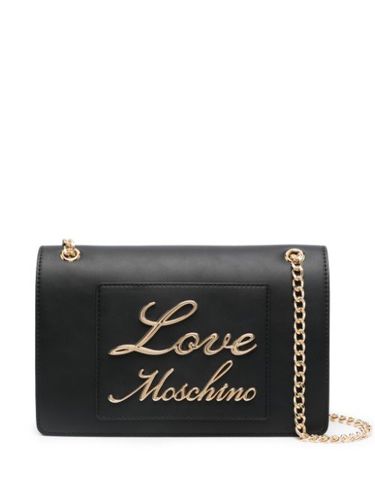 Sac porté épaule à logo - Love Moschino - Modalova