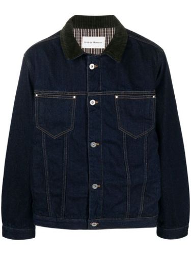 Veste en jean à patch logo - Drôle De Monsieur - Modalova