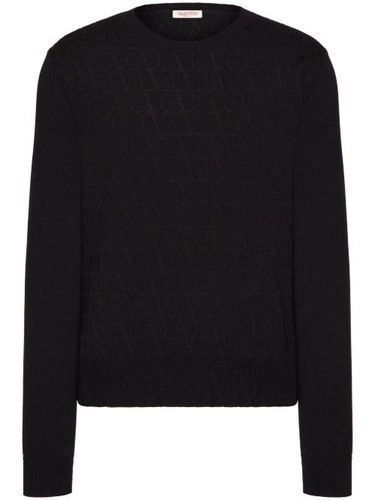 Pull Toile Iconographe en laine - Valentino Garavani - Modalova