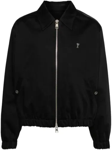 AMI Paris veste en coton - Noir - AMI Paris - Modalova