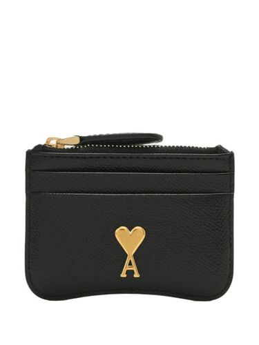 Porte-cartes Paris Paris zippé - AMI Paris - Modalova