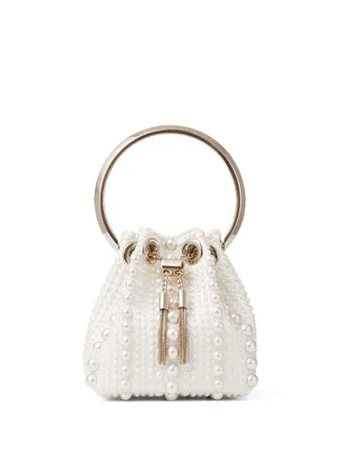 Mini sac Bon Bon à ornements en cristal - Jimmy Choo - Modalova