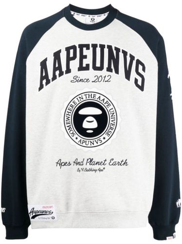 Sweat à logo imprimé - AAPE BY *A BATHING APE® - Modalova