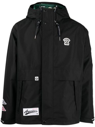 Veste à capuche avec patch logo - AAPE BY *A BATHING APE® - Modalova