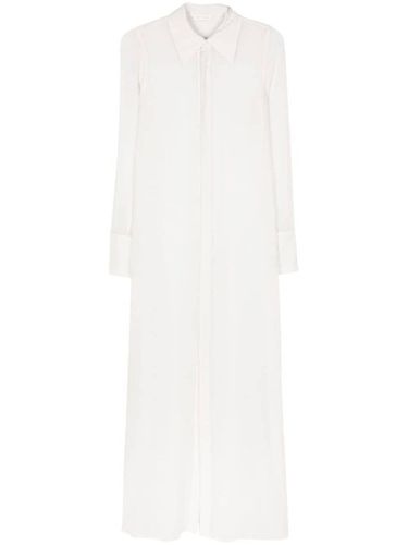 Robe longue en soie - AMI Paris - Modalova