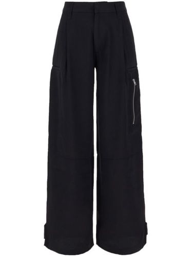 Pantalon droit à poches cargo - AMI Paris - Modalova