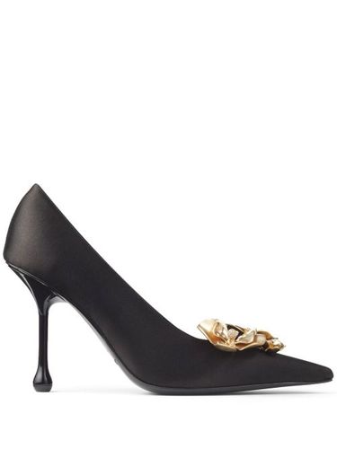 Escarpins Azia 95 mm en satin - Jimmy Choo - Modalova