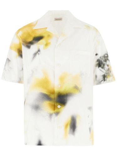 Chemise en coton à motif tie-dye - Alexander McQueen - Modalova