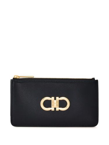 Porte-cartes Gancini en cuir - Ferragamo - Modalova