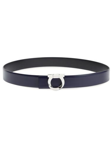 Ceinture Gancini à design réversible - Ferragamo - Modalova