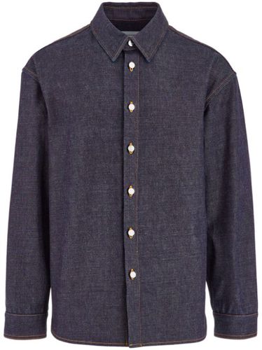 Long sleeved denim shirt - Ferragamo - Modalova