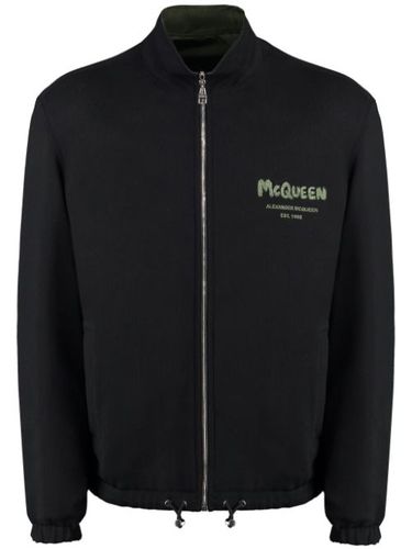 Veste bomber Graffiti réversible - Alexander McQueen - Modalova