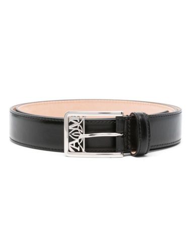 Ceinture à boucle The Seal - Alexander McQueen - Modalova