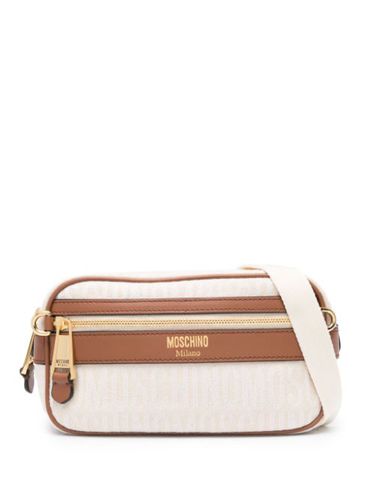 Sac banane à logo jacquard - Moschino - Modalova