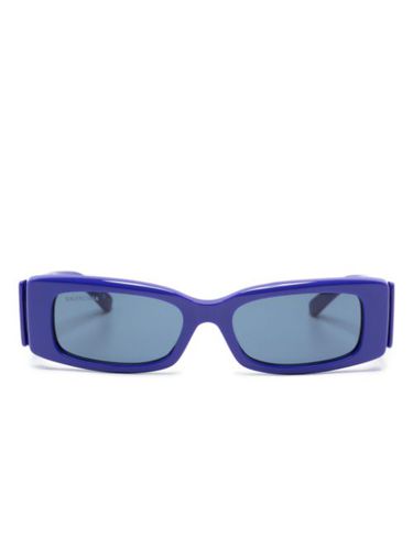 Lunettes de soleil à logo imprimé - Balenciaga Eyewear - Modalova