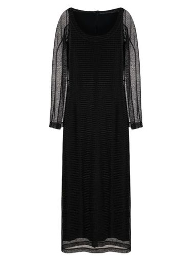 Robe longue à manches fendues - Gloria Coelho - Modalova