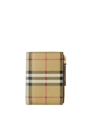 Portefeuille pliant à motif Vintage Check - Burberry - Modalova