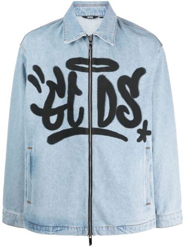 Veste en coton à imprimé graffiti - GCDS - Modalova