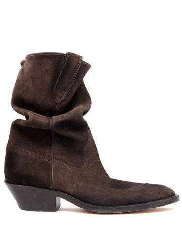 Bottes d'inspiration western Tabi 55 mm en cuir - Maison Margiela - Modalova