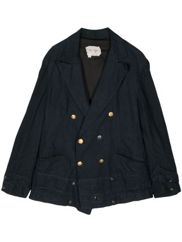 Blazer en coton à boutonnière croisée - Greg Lauren - Modalova