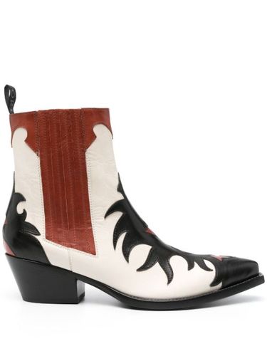 Bottines en cuir 45 mm - Sartore - Modalova