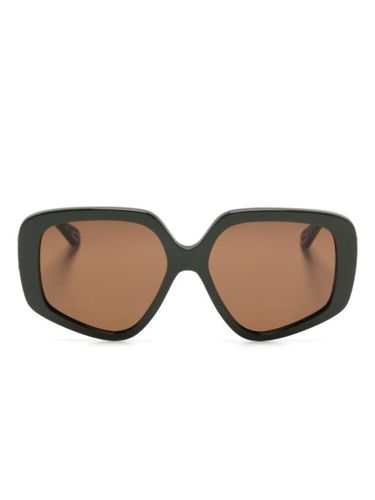 Lunettes de soleil oversize Mony - Chloé Eyewear - Modalova