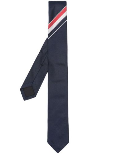 Engineered Stripe silk tie - Thom Browne - Modalova