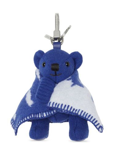 Porte-clés Thomas Bear en laine mélangée - Burberry - Modalova