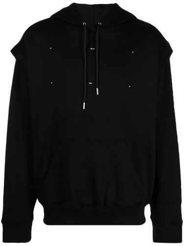 Hoodie en coton à logo brodé - HELIOT EMIL - Modalova