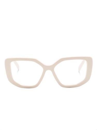 Lunettes de vue à monture géométrique - Prada Eyewear - Modalova