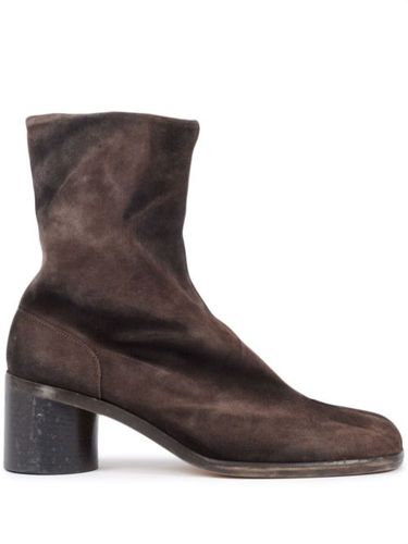 Bottines en cuir à bout Tabi 60 mm - Maison Margiela - Modalova