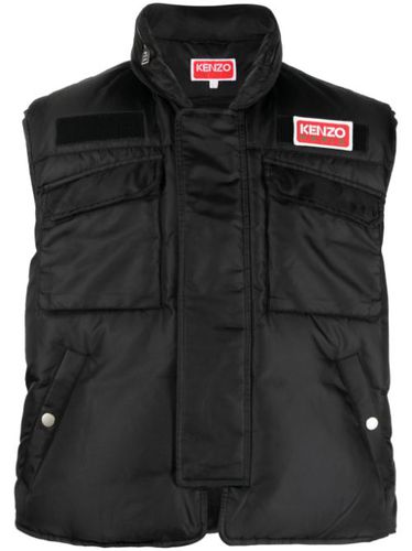 Gilet matelassé à patch logo - Kenzo - Modalova