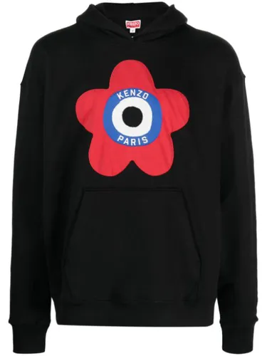 Hoodie Target à logo brodé - Kenzo - Modalova