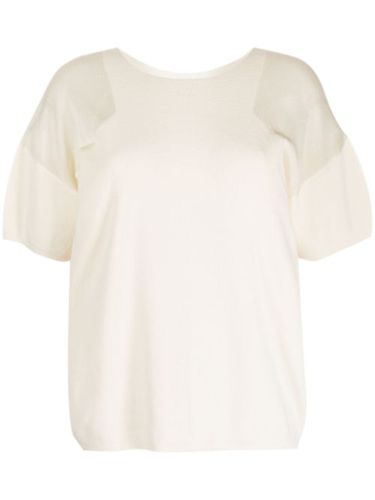 T-shirt en coton à encolure ronde - DKNY - Modalova