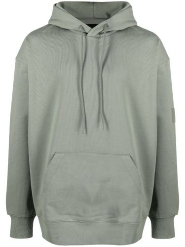 Hoodie en coton mélangé à lien de resserrage - Y-3 - Modalova