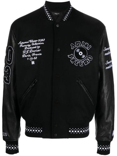 Veste bomber à appliqué logo - AMIRI - Modalova