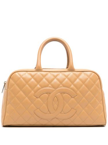 Sac fourre-tout à matelassage losanges (2003) - CHANEL Pre-Owned - Modalova