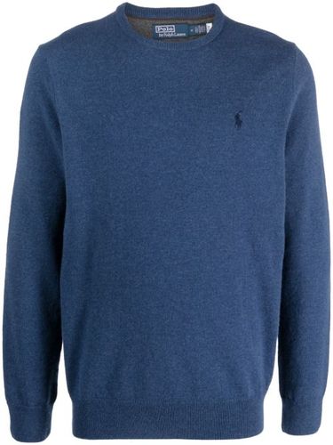 Pull en laine à logo brodé - Polo Ralph Lauren - Modalova
